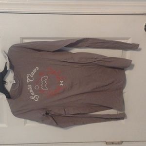 Small Under Armour gray long sleeve shirt